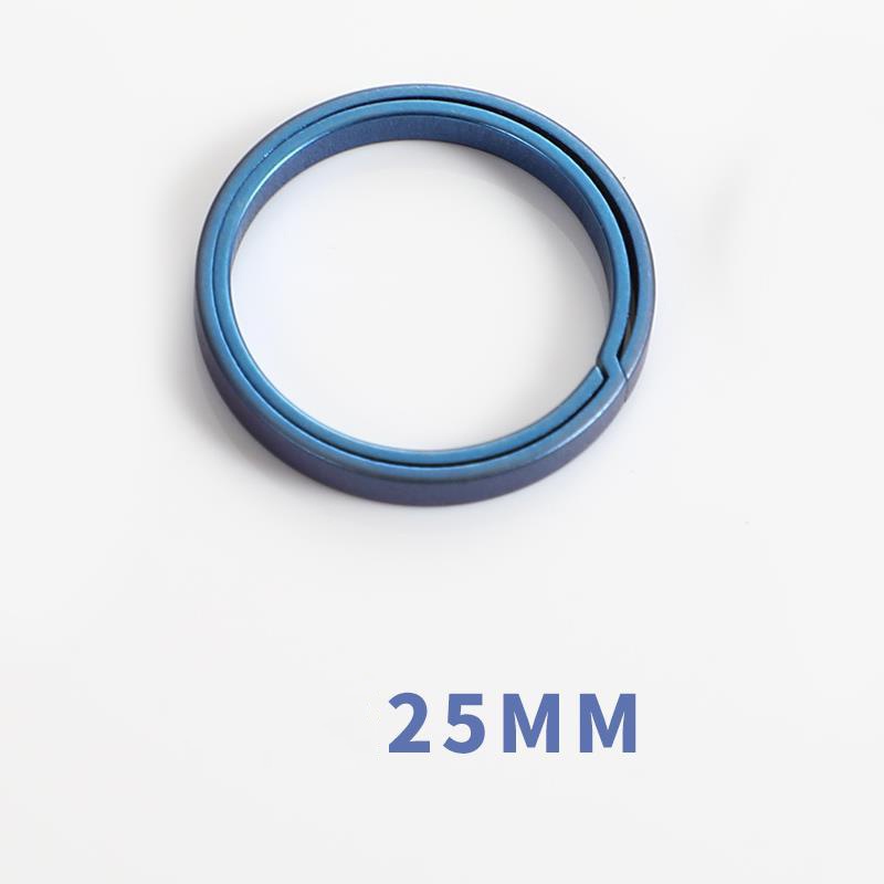 Móc Khóa Bằng Hợp Kim Titan Màu Xanh Dương Cho Xe Hơi