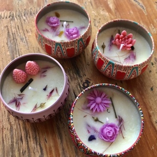 Nến thơm decor - Hương Sả chanh Lemongrass