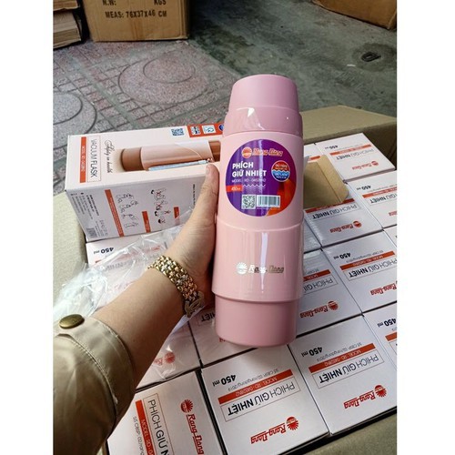 Phích giữ nhiệt Cá nhân  0,45L Rạng Đông