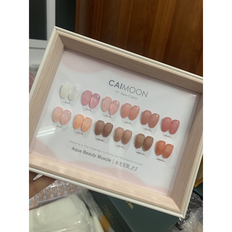 Set Thạch 12 màu tặng kèm bảng màu