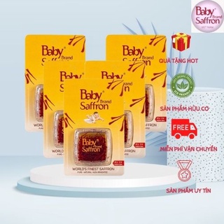 Saffron nhụy hoa nghệ tây tốt nhất Ấn Độ 5 hộp 1g