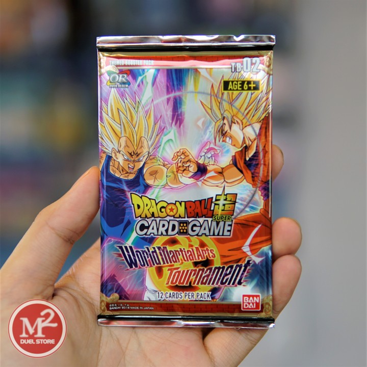 Túi thẻ bài Bảy viên ngọc rồng Siêu cấp - Dragon Ball Super Card Game WORLD MARTIAL ARTS TOURNAMENT - 12 lá bài