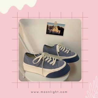 Giày ulzzang đế bánh mì buộc dây
