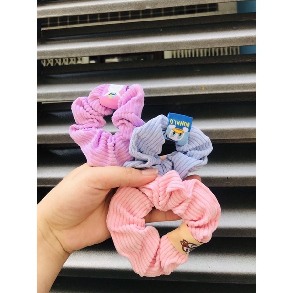 Dây buộc tóc co giãn vải nhung nỉ mẫu mới hot nhất