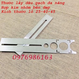 Thước cân sen thước khoét lỗ gạch 2 đoạn