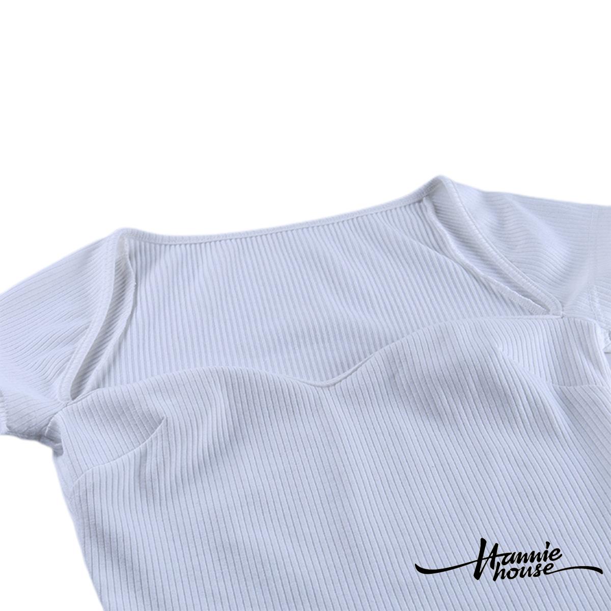 ❥Only➢Women´s Sexy Knit Top, Short Sleeve V Neck Slim Fit Rib Knit Plain Tee Shirt for Daily Wear | BigBuy360 - bigbuy360.vn