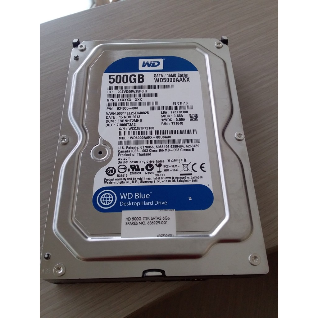 Ổ Cứng Wd Blue 500gb | BigBuy360 - bigbuy360.vn