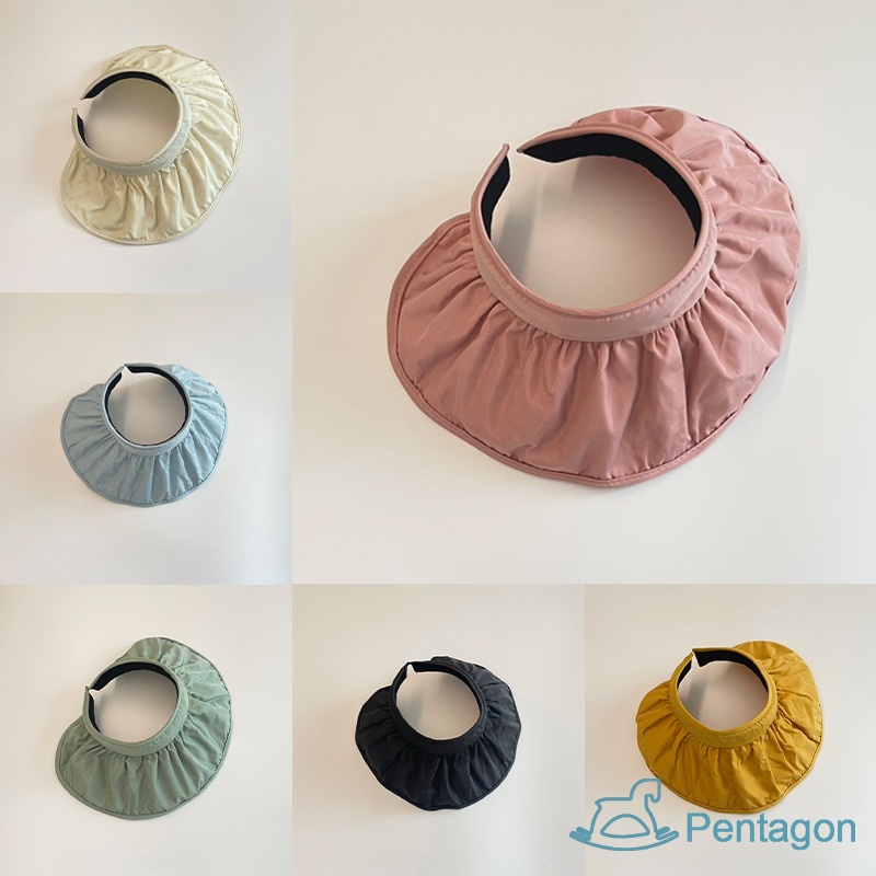 Nón Chống Nắng Hở Chóp Thoáng Khí Thời Trang Mùa Hè Cho Bé Gái