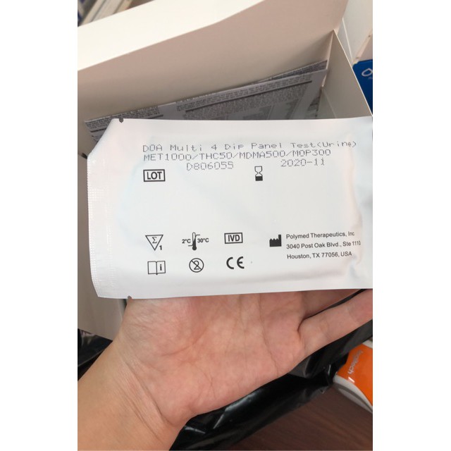 Que thử 4 chân Fastep