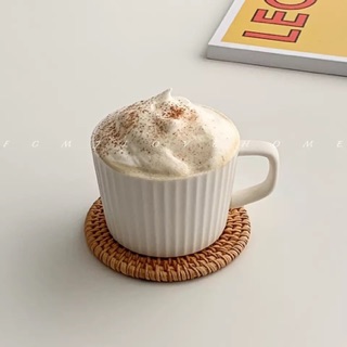[Có sẵn] Lót ly đan mây