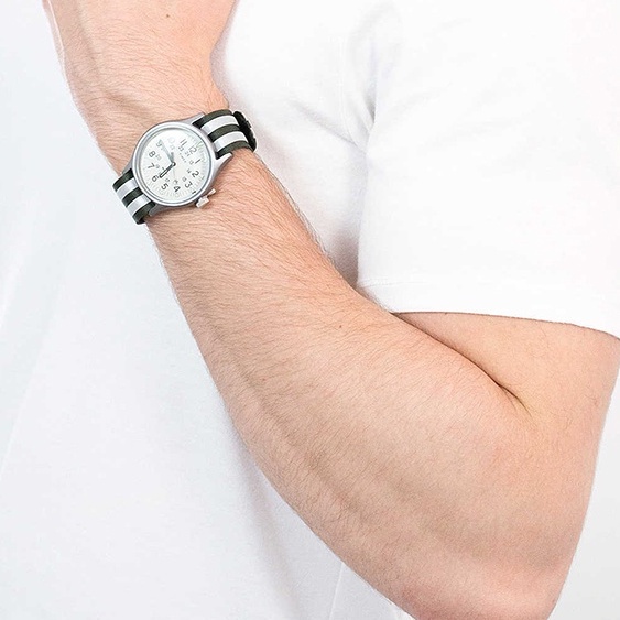 Đồng hồ nam Timex MK1 Aluminum 40mm TW2R80900 Dây Vải - Chính Hãng