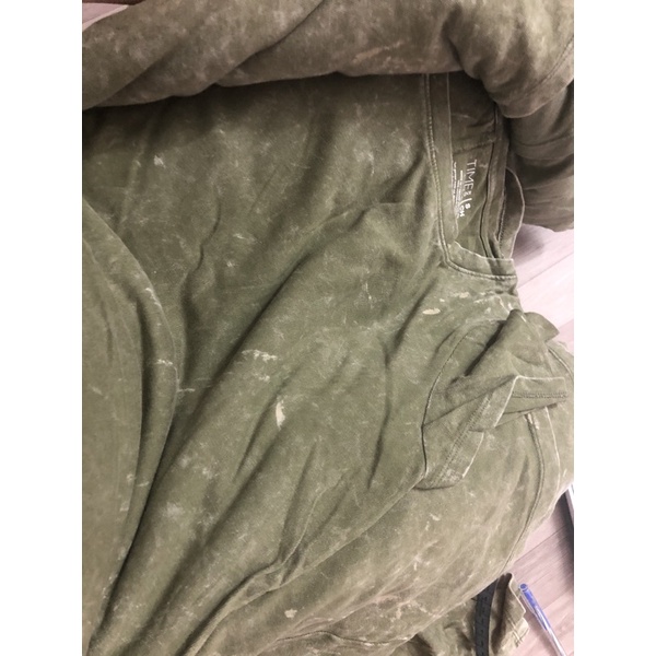 Đầm thun cotton dáng suông time true màu loang mài