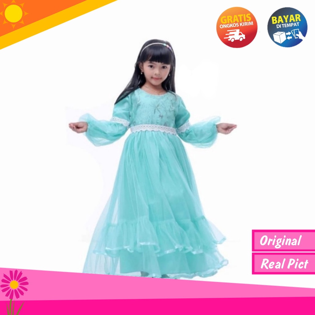Áo Choàng Dự Tiệc Lạ Mắt Màu Xanh | Đầm Thời Trang Xinh Xắn Dành Cho Nữ | Áo Choàng Cô Gái | Váy Nữ | Gạch Xếp Hình Độc Đáo Cho Bé | Áo Choàng Nữ | Đầm Dự Tiệc Cho Bé Gái