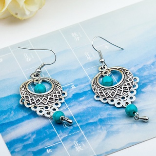 Hoa tai dáng dài phong cách boho thời trang cho nữ