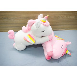 Thú nhồi bông Ngựa Một Sừng Unicorn nằm size 55cm BA00098