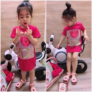 Đầm bé gái ( sale 50k )