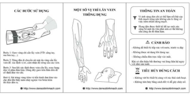 Đèn soi tĩnh mạch