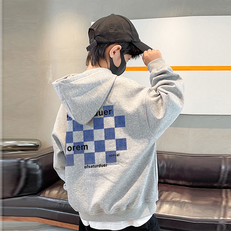 Áo Hoodie Thời Trang Xuân Thu Phong Cách Mới 2022 Cho Bé Trai