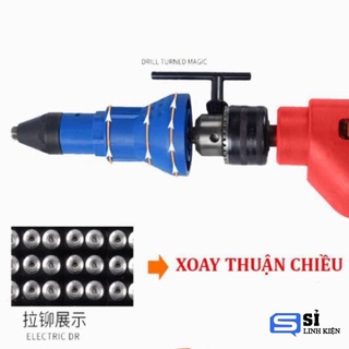 Đầu rút đinh rive gắn máy khoan - RIVE