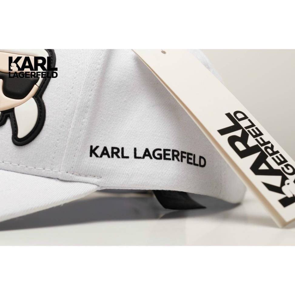 Nón lưỡi trai KARL LAGERFIELD thời trang, logo Karl nổi 3D xịn sò, chất vải cao cấp,đuôi khóa chỉnh size, dễ phối đồ