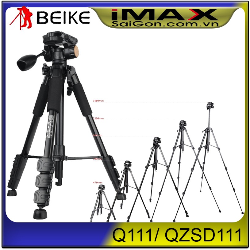 CHÂN MÁY ẢNH TRIPOD BEIKE Q-111