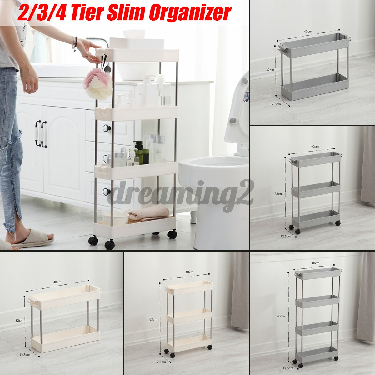 Giá Để Đồ 2 / 3 / 4 Tầng Tiết Kiệm Không Gian