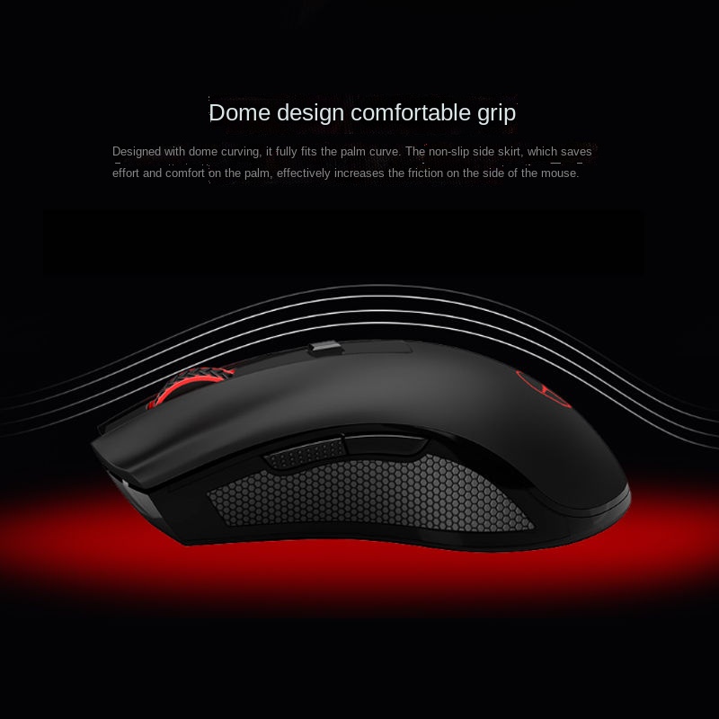 Chuột Quang Không Dây 2400Dpi 2.4GHz Kèm Đầu Nhận USB Chuyên Dụng Cho Game Thủ