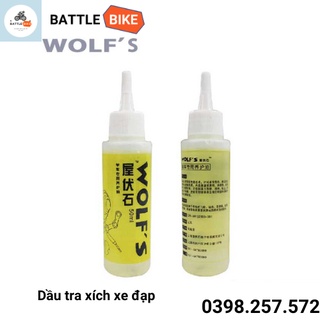 DẦU TRA XÍCH CHO XE ĐẠP WOLF 50ML