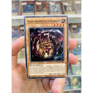 Thẻ Bài Lẻ YugiOh! Mã SDCH-EN007 - Nefarious Archfiend Eater of Nefariousness - Common - 1st Edition