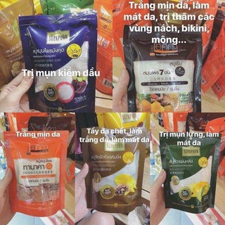 Soap Xà Phòng Tắm Trắng 7 Loại Thảo Dược Herbs Cool Herbal Soap 70g