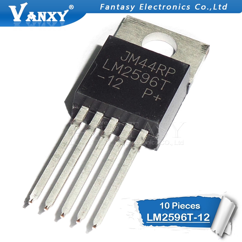 Set 10 linh kiện chip điện tử Lm2596T-12 Lm2596T 12 Lm2596 To-220-5 | BigBuy360 - bigbuy360.vn