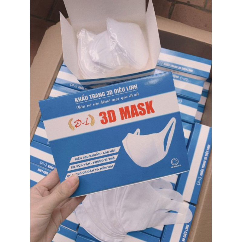 Khẩu trang 3D MASk hộp 50 cái