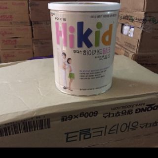 Sữa Hikid vị Vani,socola 600g