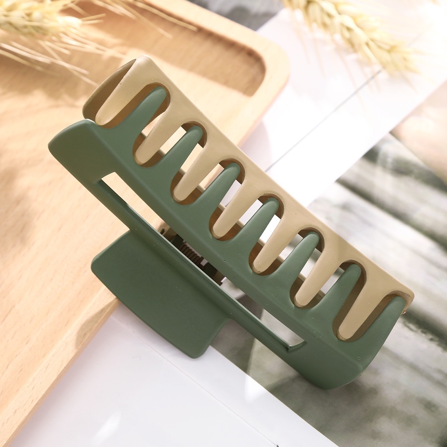 Kẹp tóc nhựa phong cách vintage thời trang cho nữ