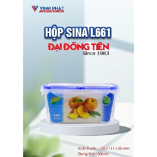 HỘP NHỰA KÍN HƠI ĐỰNG THỰC PHẨM ĐẠI ĐỒNG TIẾN [ L661] [ L663]