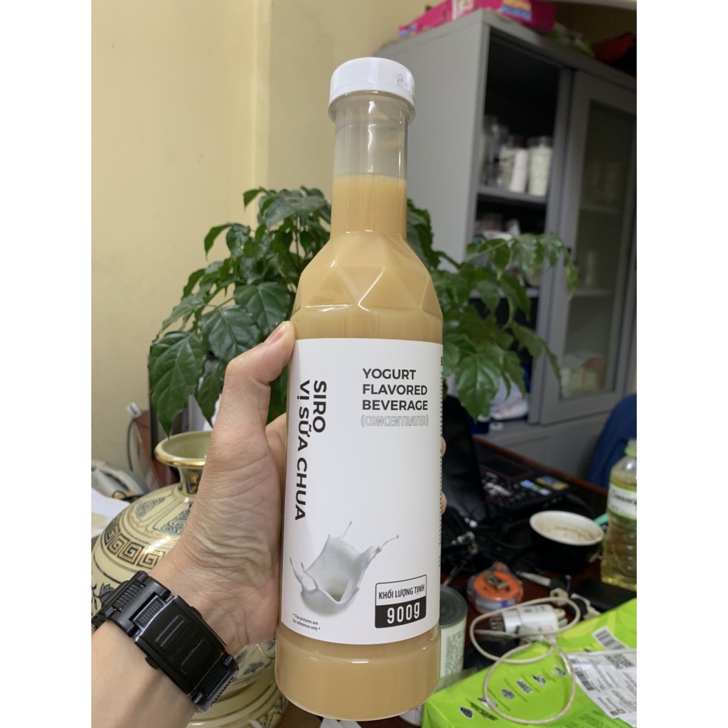 Siro Sữa Chua Boduo Chai 900g ( Vị Sữa Chua Uống Yakult) - Thơm Ngon