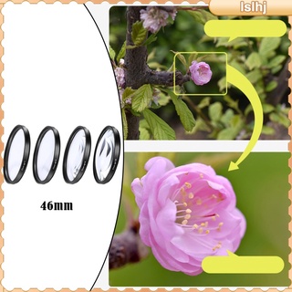 [giá giới hạn] 4 Pieces Close-up Filter Kit, +1 +2 +4 +10,  Filter Accessory  Conversion Lens, with Lens Filter Pouch
