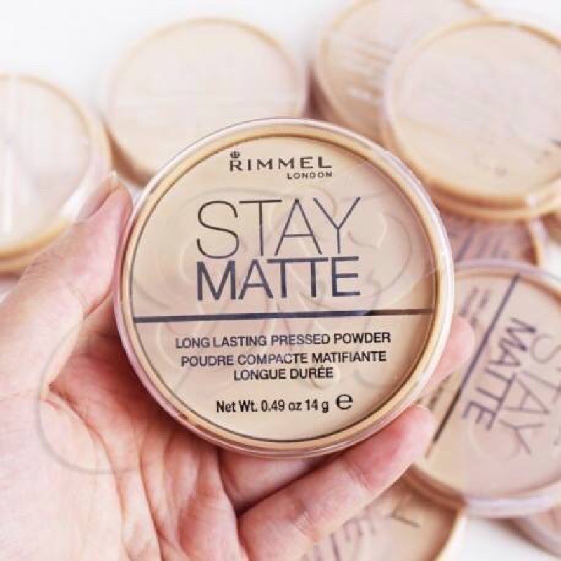 Phấn phủ Rimmel Stay Matte Pressed Powder