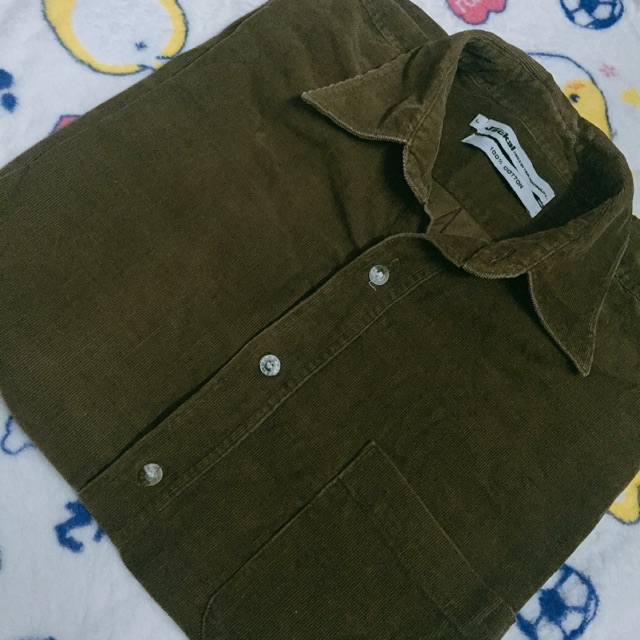 Áo Sơ Mi Nhung Tăm mỹ 2hand