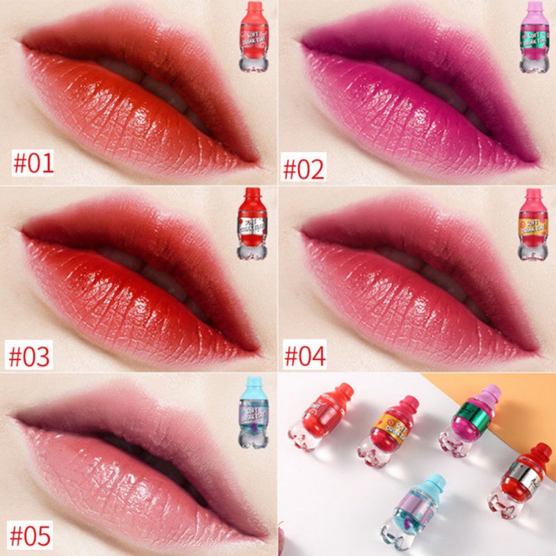 [Hàng mới về] Son bóng vị trái cây ngọt ngào hình chai soda lâu trôi chất lượng cao | BigBuy360 - bigbuy360.vn