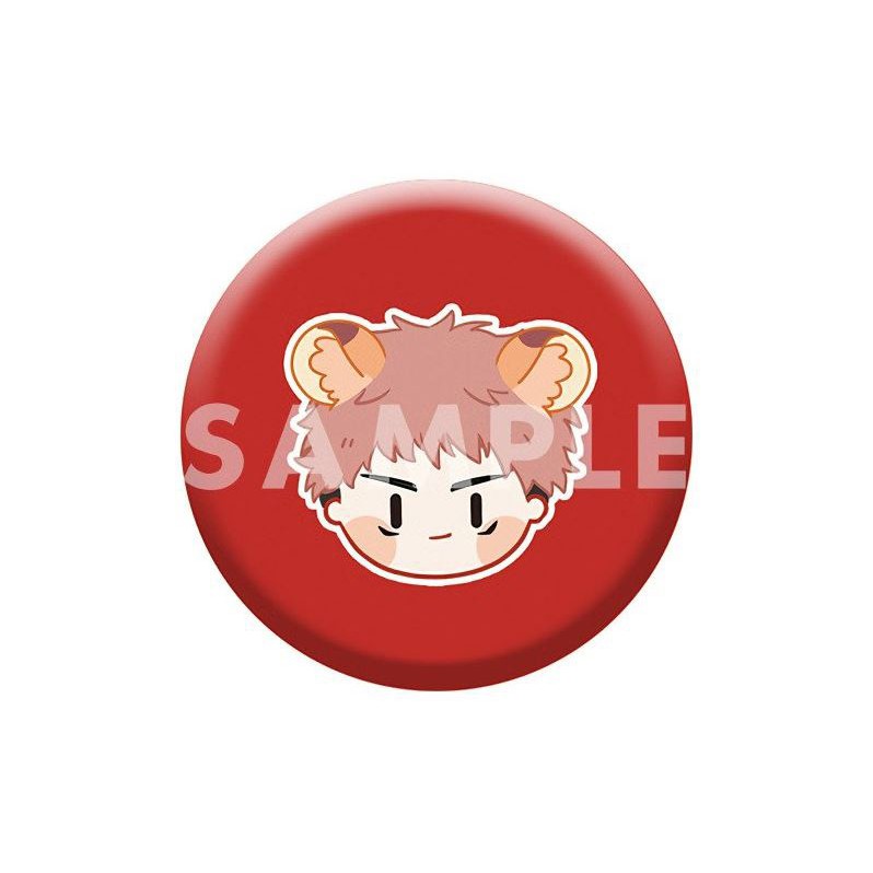 Huy hiệu cài áo IN HÌNH Jujutsu Kaisen Chú thuật hồi chiến ver đầu to anime chibi dễ thương xinh xắn