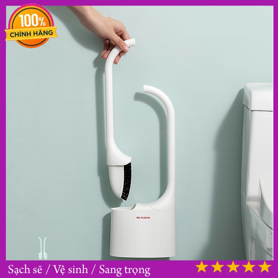 Bộ 2 chổi cọ rửa vệ sinh hiện đại sạch sẽ, chổi cọ nhà vệ sinh, chổi cọ bồn cầu