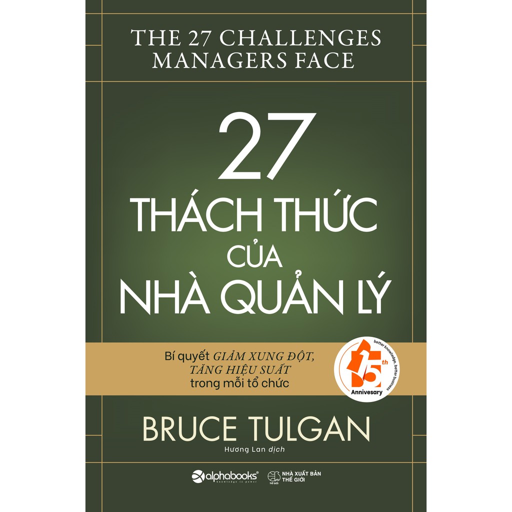 Sách - 27 Thách Thức Của Nhà Quản Lý