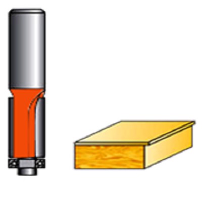 MŨI PHAY THẮNG 12MM CÓ BI DÀI 65MM