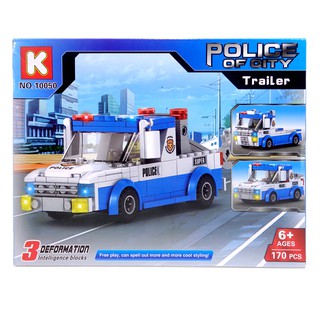 LEGO K XE POLICE 3 KIỂU HÌNH 170 PCS