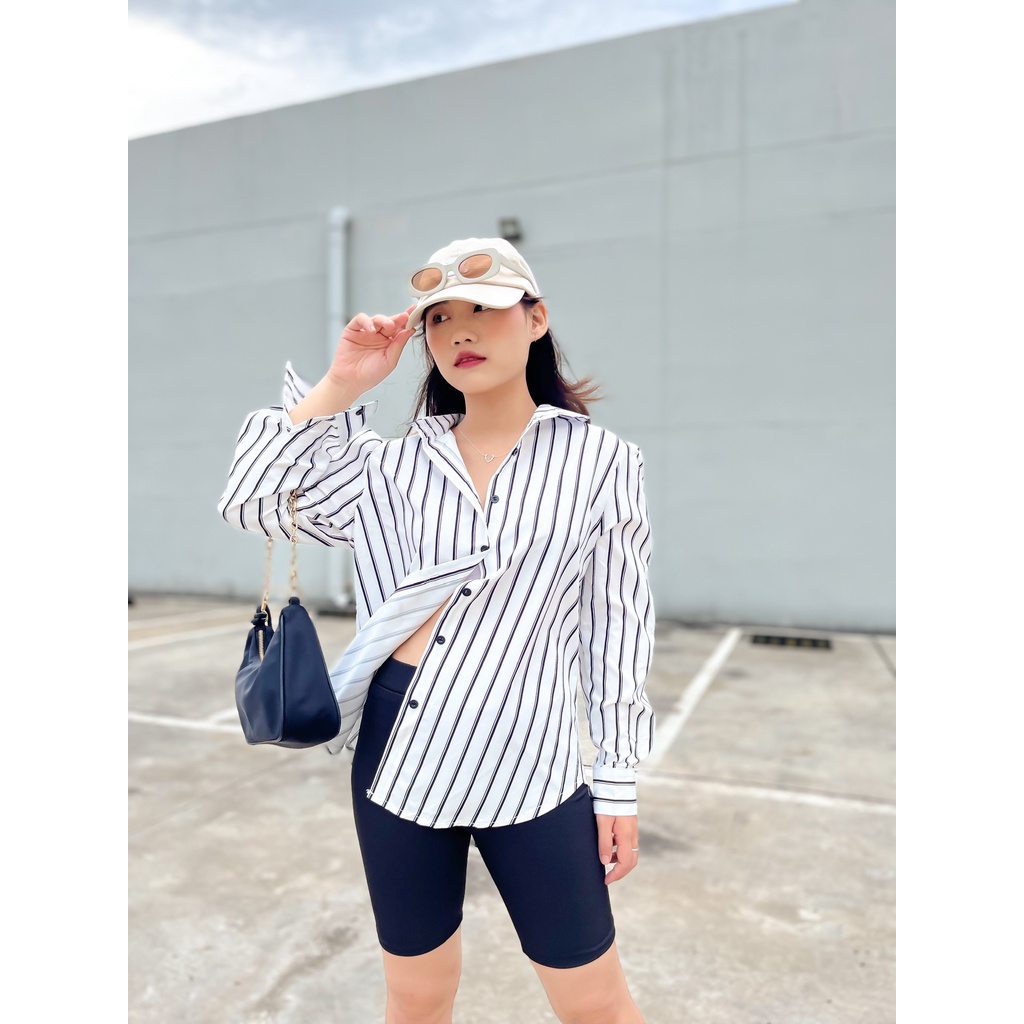 (HÀNG SẴN) Quần biker thun gân cá tính, quần legging trên gối