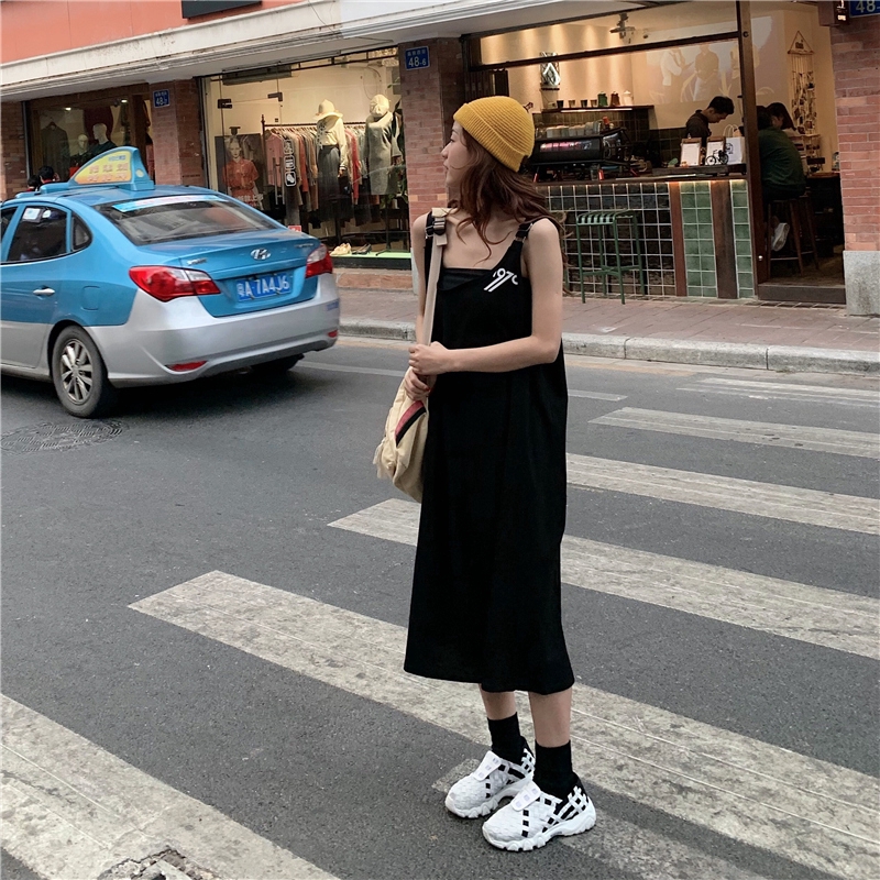 Váy không tay dáng rộng dài thời trang sành điệu cho nữ