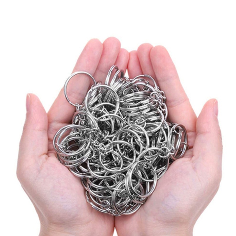 Set 50 Quả Cầu Lông Nhiều Màu Sắc Kèm 50 Móc Khóa Và 50 Tua Rua Dùng Làm Phụ Kiện Trang Trí Nón / Túi Xách DIY