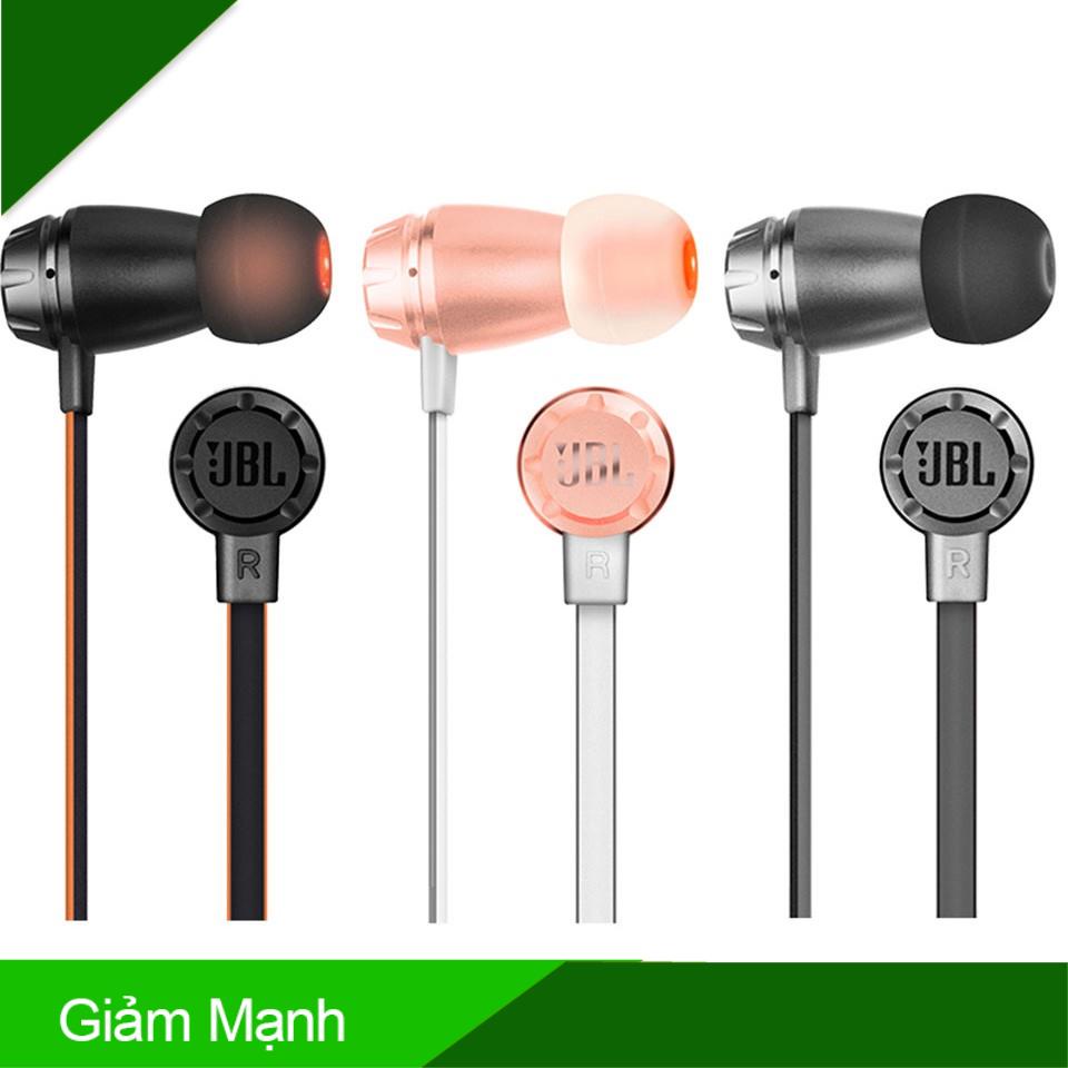 (Giảm Mạnh) Tai nghe có dây nghe âm stereo JBL T380A kiểu nhét tai đầu cắm 3.5mm âm Hifi hỗ trợ cuộc gọi rảnh tay tích h
