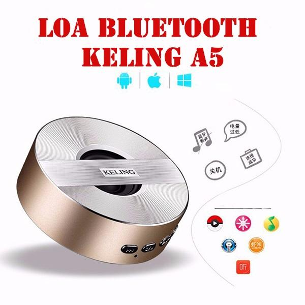 Loa bluetooth Kengling A5 PRO cao cấp Loa di động bluetooth không dây Keling A5 hỗ trợ thẻ nhớ FM USB